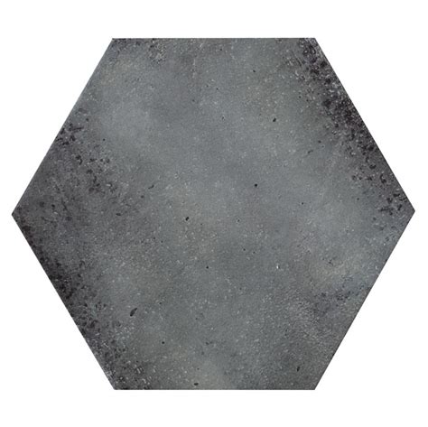 Tesoro Fuoritono Petrolio Hexagon Matte Opaco Tile