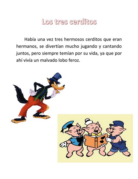 Cuento De Los Tres Cerditos By Axelruiz1108 Issuu