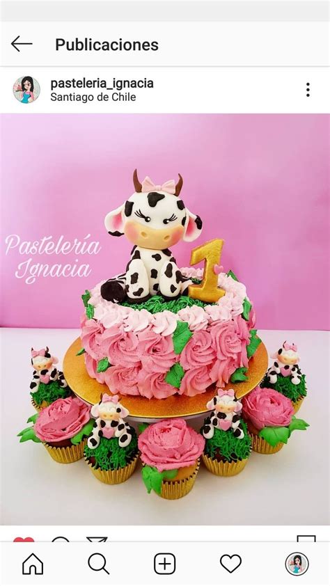 La Vaca Lola Pastel de vaca Torta de la selva Tortas artísticas