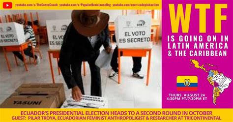 Ecuador's Presidential Election Heads To A Second Round In October ...