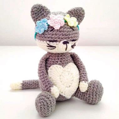 Pdf Amigurumi Katze H Keln Anleitung Kostenlos