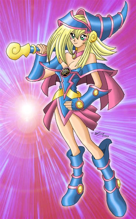 Dark Magician Babe By Chaokiller On DeviantArt