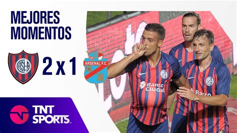 Resumen De San Lorenzo Vs Arsenal 2 1 Zona A F 1 Copa LPF 2021