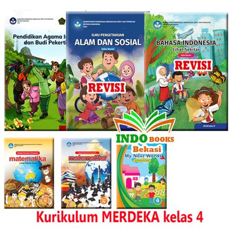 Jual Paket Lengkap Buku Kelas Sd Mi Kurikulum Merdeka Siswa