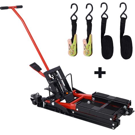 Hydraulic Motorcycle Lift Jack 1500 Lbs Capacity Atv Scissor Lift Jack Portable Motorcycle