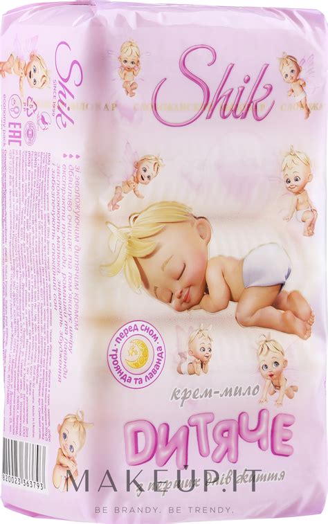 Shik Sapone Crema Per Bambini Con Rosa E Lavanda Makeup It