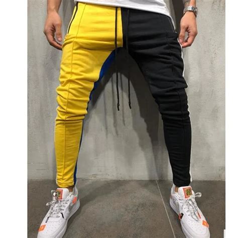 Men Hip Hop Pants Gym Jogger Mens Cotton Sweatpants Autumn 2019