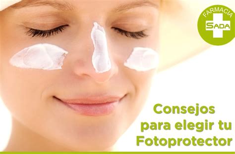 Elige Tu Fotoprotector Ideal Farmacia Sada