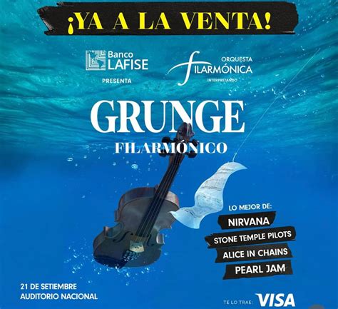 Orquesta Filarm Nica De Costa Rica Presenta Grunge Filarm Nico Delfino Cr