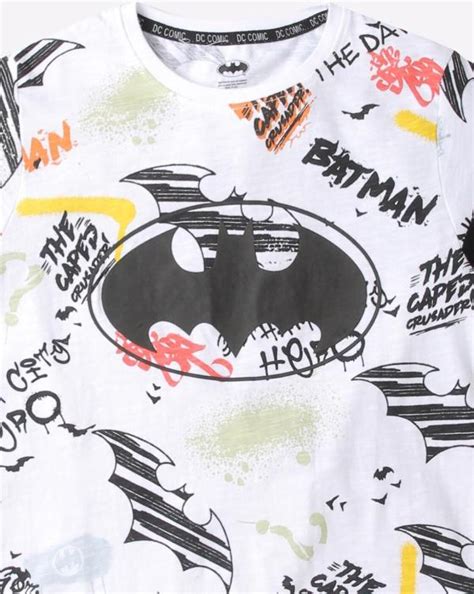 Batman Print Crew Neck T Shirt Jiomart