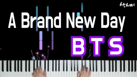 Bts A Brand New Day Feat Zara Larsson Piano Cover Youtube