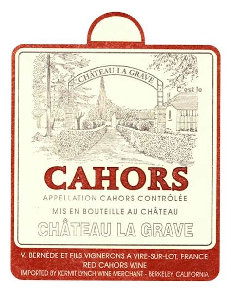 Chateau La Grave Cahors 2021 Malbec