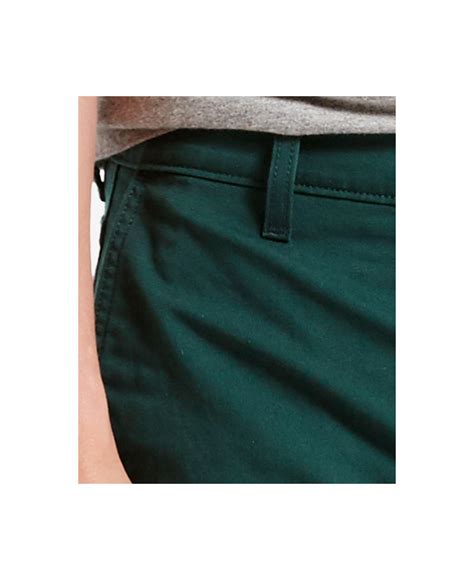 Levi S Straight Fit Padox Canvas Twill Pants In Green For Men Lyst