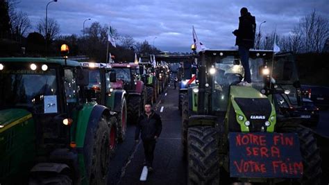 Col Re Des Agriculteurs La Carte Des Points De Blocage En Le De