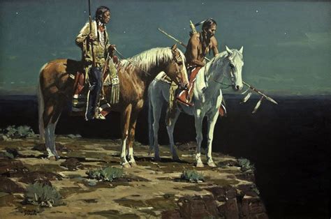 David Mann Kk Native American Horses Native American Paintings Native