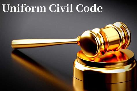 Uniform Civil Code Final Draft Of Rules And Regulations For Implementation Of Uniform Civil