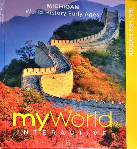 Myworld Interactive World History Early Ages Teachers Ed C2021