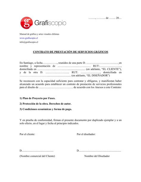 Pdf Contrato De Prestaci N De Servicios Gr Pdf Fileanexo