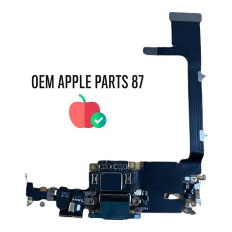 Iphone 11 Pro Charging Port Replacement Audio Flex Cable Original Apple Oem Ebay