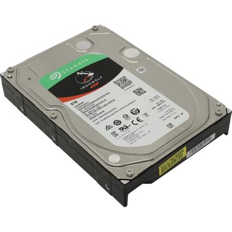 Жесткий диск 3.5" Seagate IronWolf 8 Тб ST8000VN004 SATA 6Gb/s (SATA ...