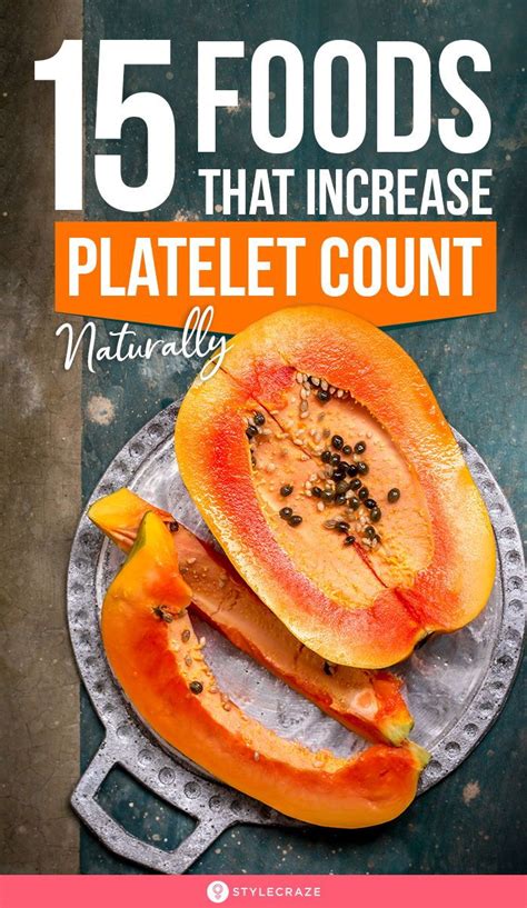 15 Best Foods That Increase Platelet Count Naturally Healing Food