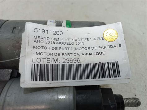 Motor De Partida Arranque Fiat Grand Siena Fiat