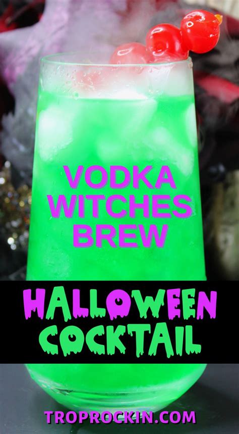 Witches Brew Cocktail That S Bright Green Halloween Punch Recipes