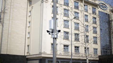 В центре Бишкека установили видеокамеры с функцией распознавания лиц