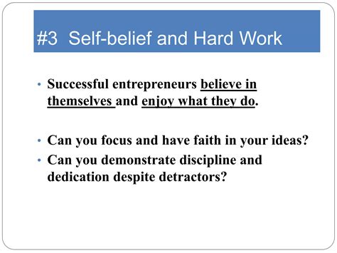 Characteristics Of Successful Entrepreneurs Ppt