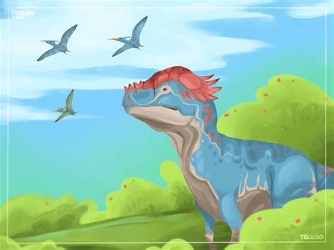 Pachycephalosaurus By Telzoo On Deviantart