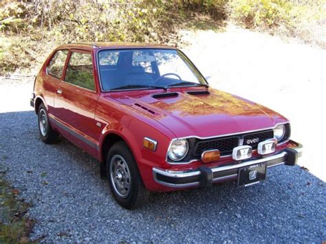 1977 Honda Civic Cvcc One Owner Low Miles Classic Honda Civic 1977