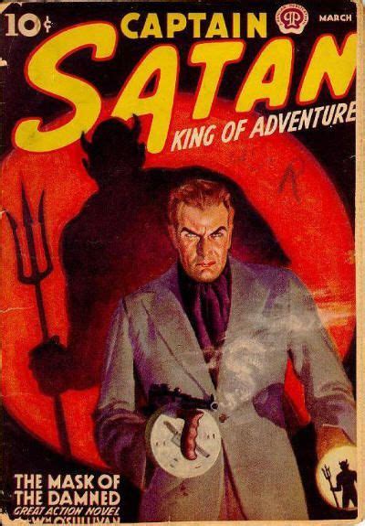 Captain Satan 1938 Pulp Fiction Pulp Fiction Book