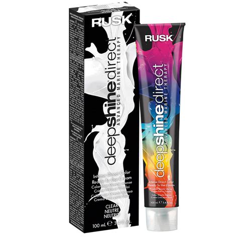 Rusk Deepshine Intense Direct Cream Color 34 Oz Brighton Beauty Supply