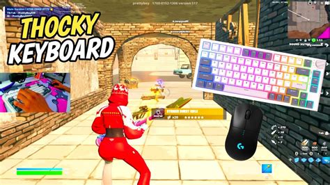 RK Royal Kludge H81 ASMR Red Switches Chill Keyboard Fortnite Tilted