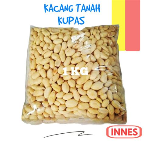 Jual Kg Kacang Tanah Mentah Ukuran Besar Kacang Tanah Kupas Super