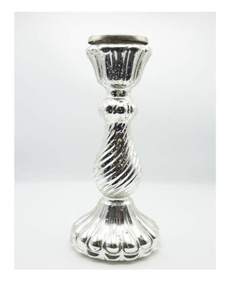 Chrome Ornate Candlestick Party On Demand Los Angeles Party Planner