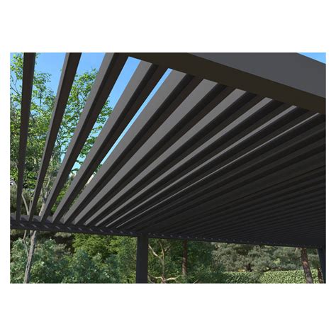 Pergola Bioclimatique Alu Ventelles Orientables En 2 Zones 32 M2