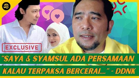 BERCERAI LEBIH BAIK ISU SYAMSUL YUSUF PUTERI SARAH IRA KAZAR INI