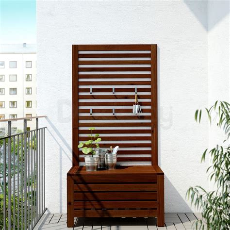 Купить Садовая скамья+панель APPLARO 298.983.42 IKEA (ИКЕА ЭПЛАРО) ᐈ ...