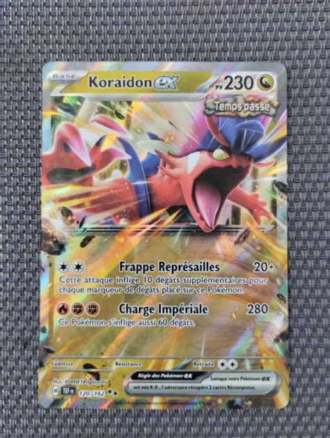 Carte Pok Mon Koraidon Ex Forces Temporelles Ultra Rare