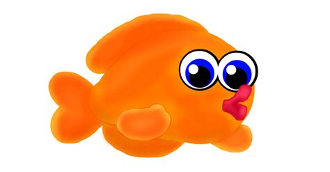 Orange Fish Drawings Sketchport