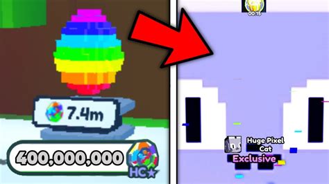 Can We Hatch A Hardcore Huge Pixel Cat With M Rainbow Coins