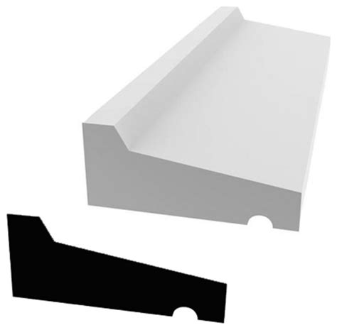 Lwm187 Drip Cap Moulding 2 X 34p X 96l Molding And Trim By