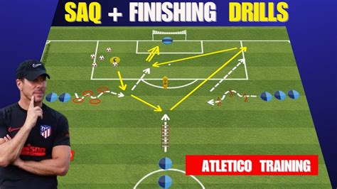 🎯speed Agility Quickness Training Soccer Saq Finishing Drills