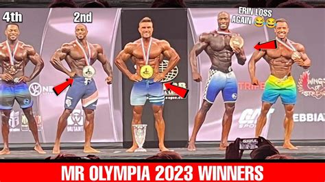 Mr Olympia 2023 Men S Physique Winner Jeremy Buendia Placing Erin