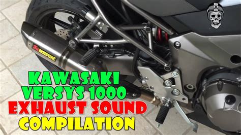 Kawasaki Versys Awesome Exhaust Sound Sc Project Yoshimura Ixil