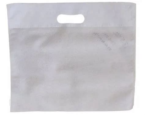 Handle Type D Cut Plain Non Woven Shopping Bags At Rs 180 Kg In