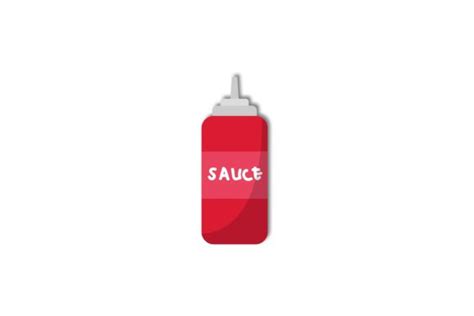 Hot Sauce Vector Food Icon Graphic By Yellowhellow Creative Fabrica