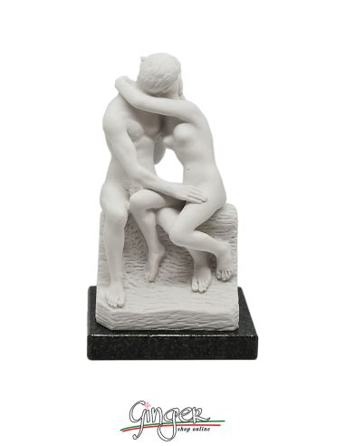 Il Bacio Di Auguste Rodin Altezza 15 Cm O 27 Cm Misura 15