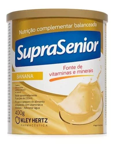 Suplemento Em Pó Hertz Suplemento Alimentar Idoso Suprasenior Vitaminas